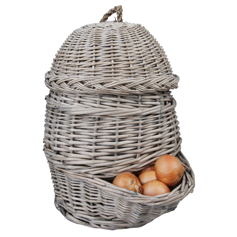 Brambly Cottage Willow Onion Basket & Reviews Wayfair.co.uk